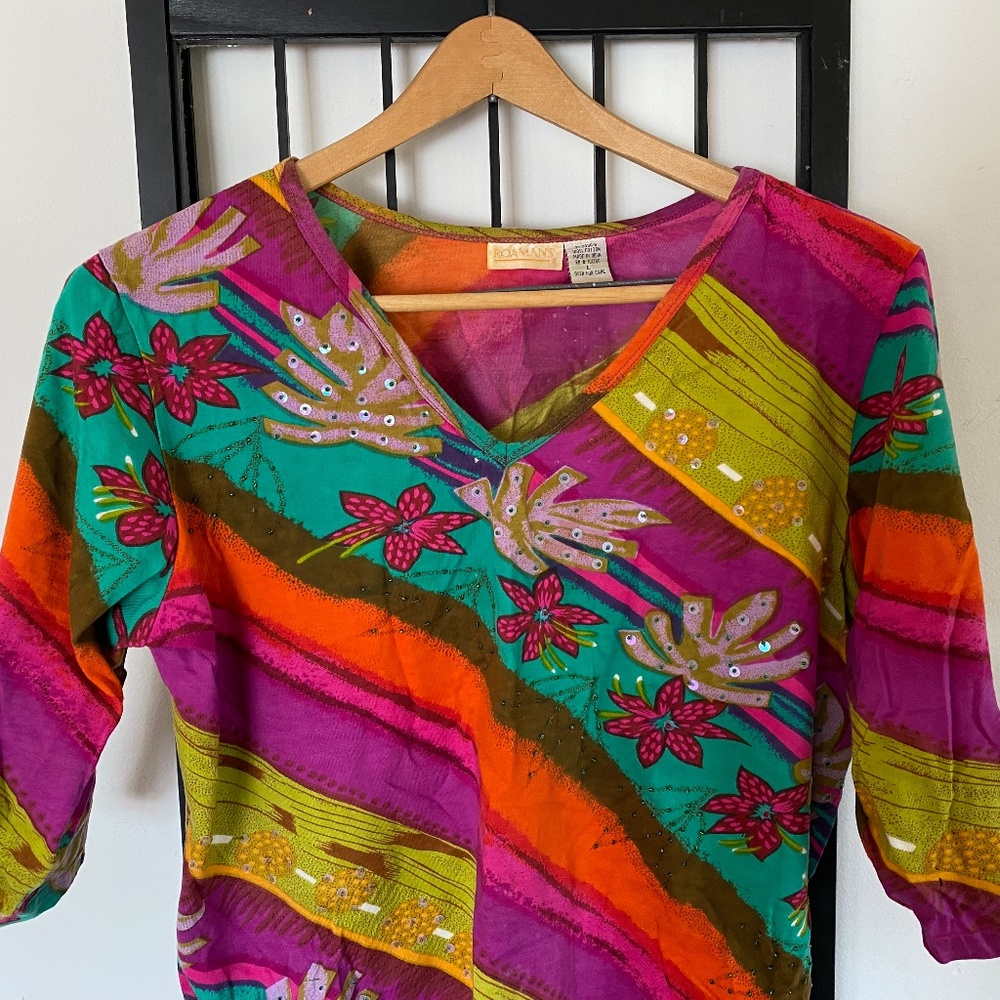 Womans Multi Colred Top by Roaman